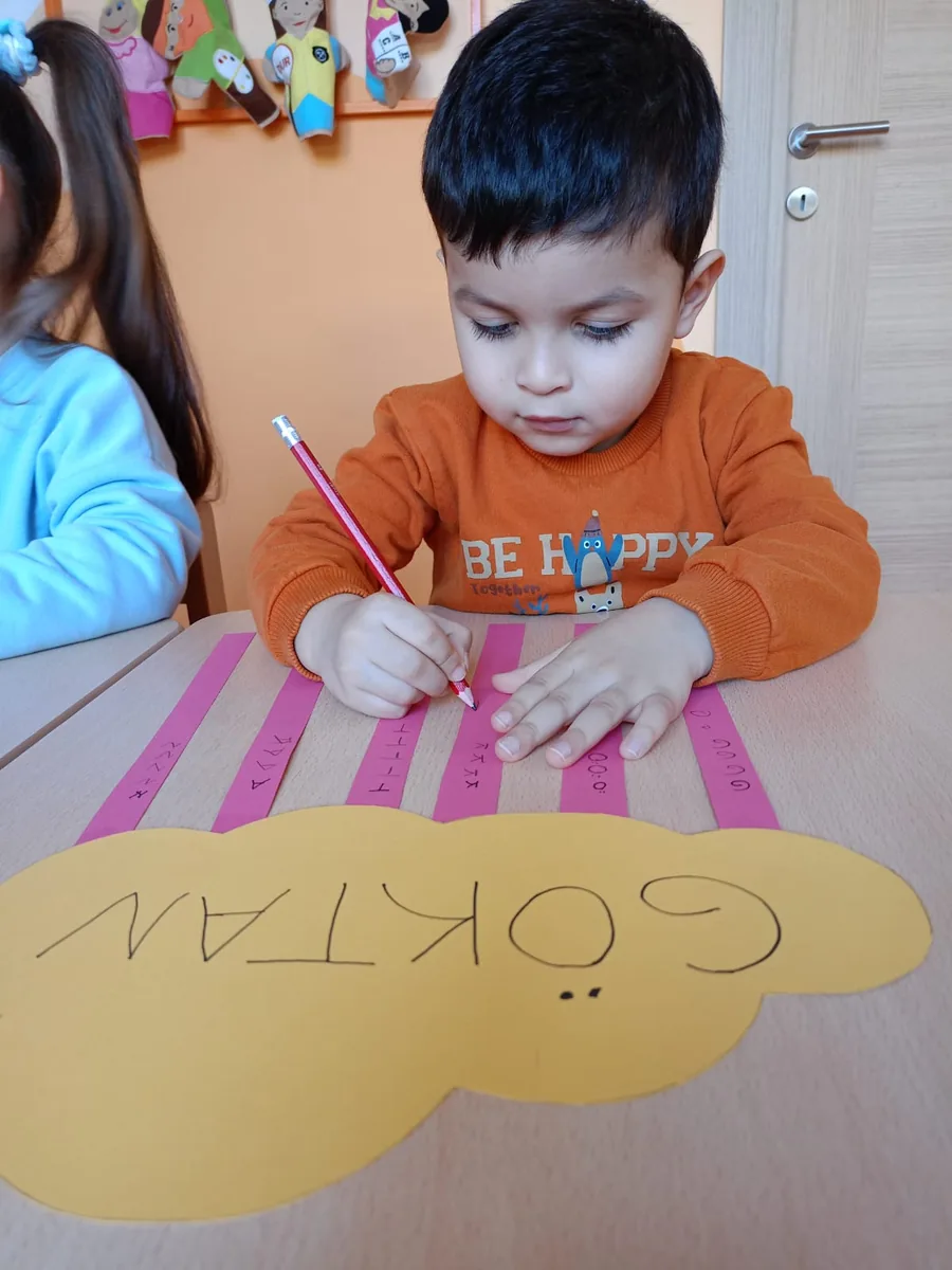 Özel Eda Anaokulları’ndan bir an