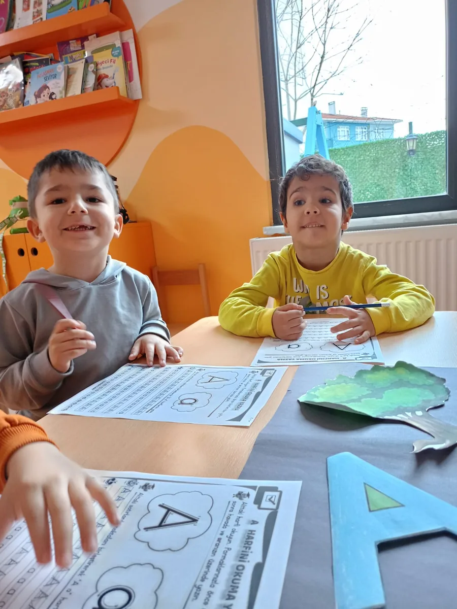 Özel Eda Anaokulları’ndan bir an